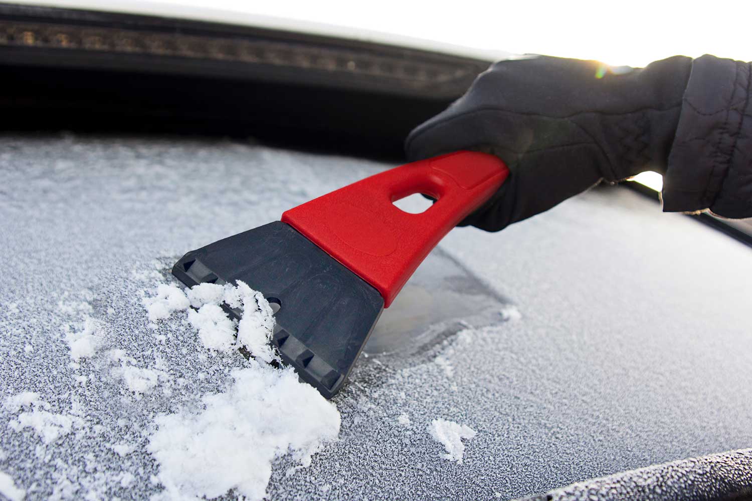  Mallory 994-PKUS Pink Snow Tools 10 Ice Scraper : Automotive